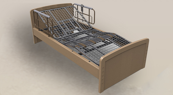 Homecare Bed (wooden)